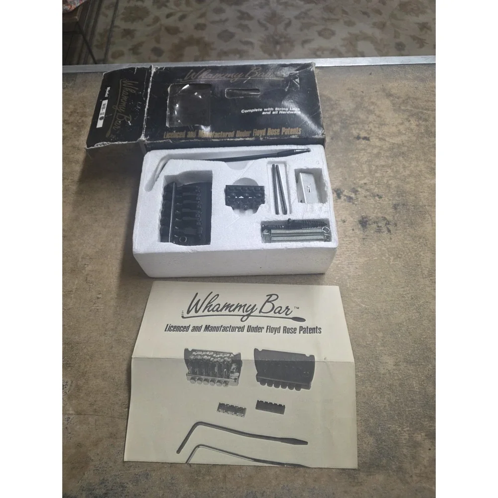Floyd Rose Patents Whammy Bar II Complete With String Lock And All Hardware